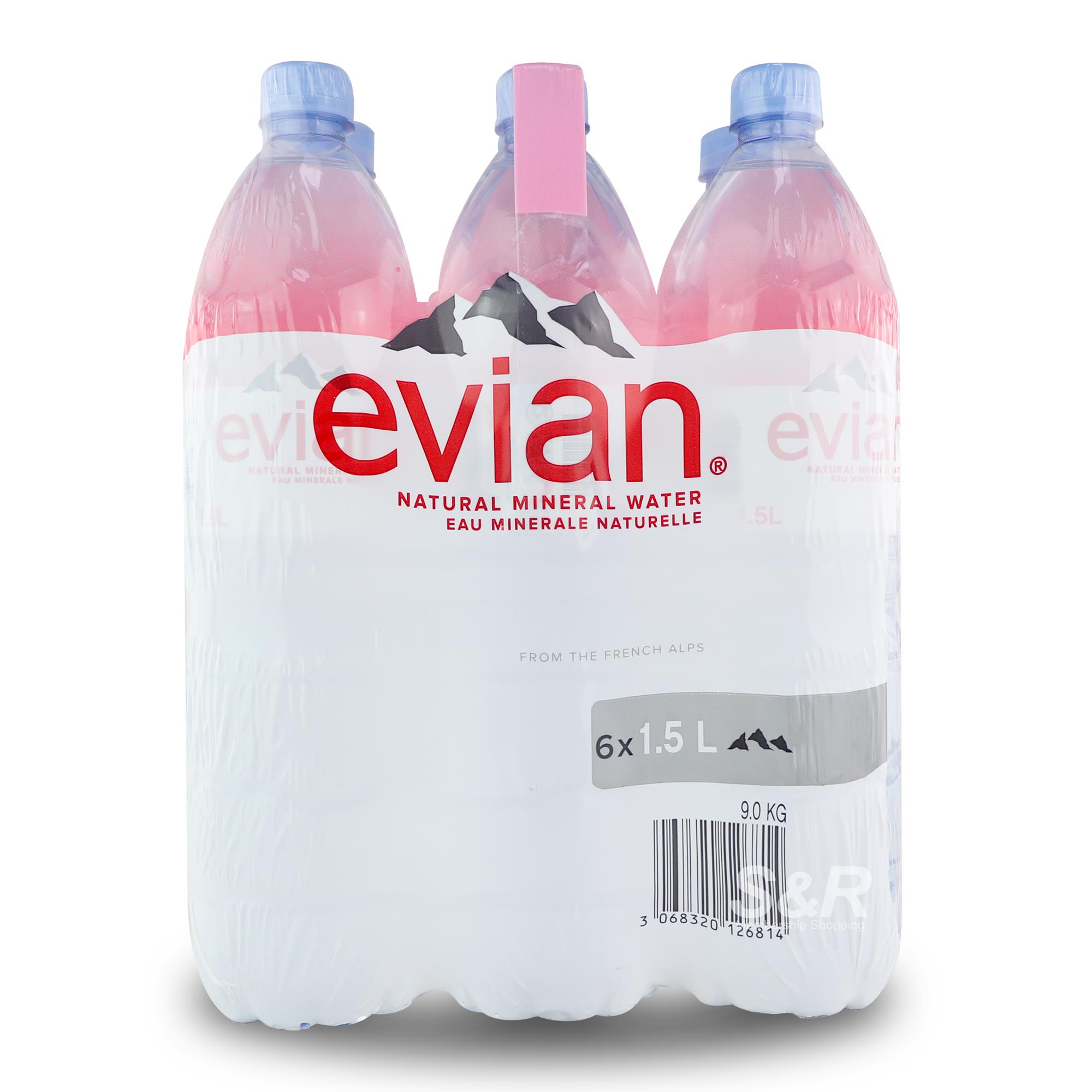 Evian Natural Mineral Water (1.5L x 6pcs) Evian Natural Mineral Water (1.5L x 6pcs)